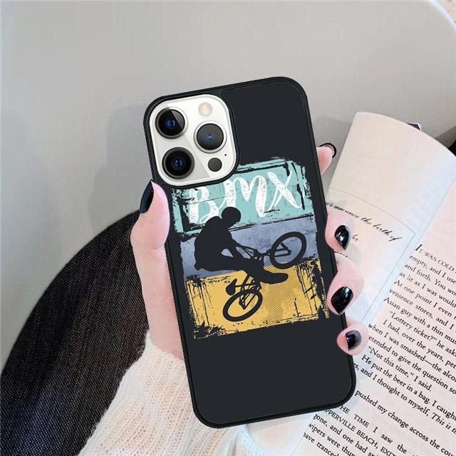 BMX Bike Extreme Sport Phone Case Cover For iPhone 17 Air 16e 15 14 11 13 Pro Max 12 Plus Max Cover Coque