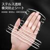 SZSL Door Handle Protector, Transparent, Waterproof, Anti-Slip, Anti-Scratch, Car Door Guard, Easy Installation, Universal