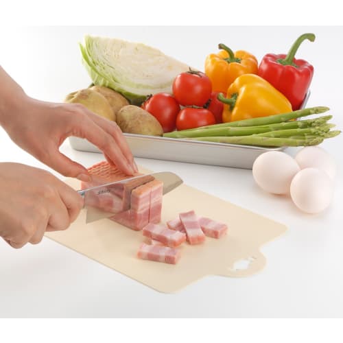 Inomata Chemical Cutting Board, Mini Sheets for Different Ingredients, Set of 4, Approx. 19 X 29.2 Cm X 1 Mm Thick, 0079