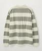 Seteo Rugby Stripe Pique Long Sleeve Khaki