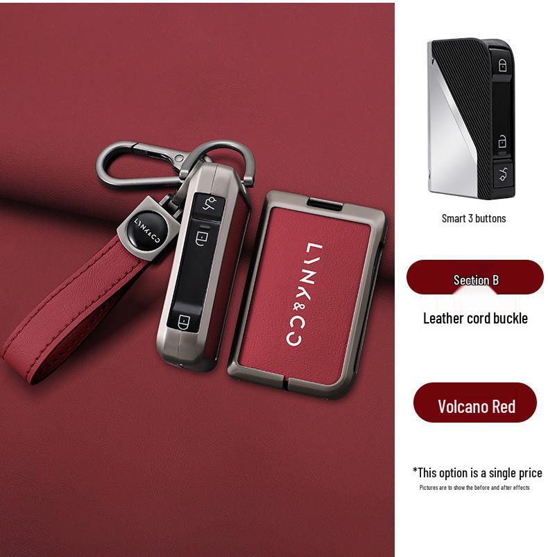 Pouzdro na klíč Lynk & Co 03: Kompatibilní s 0607, 01 Shell, 05 Nový model, 02 09 EMPS Energy Crystal Z10 Přezka na krytu