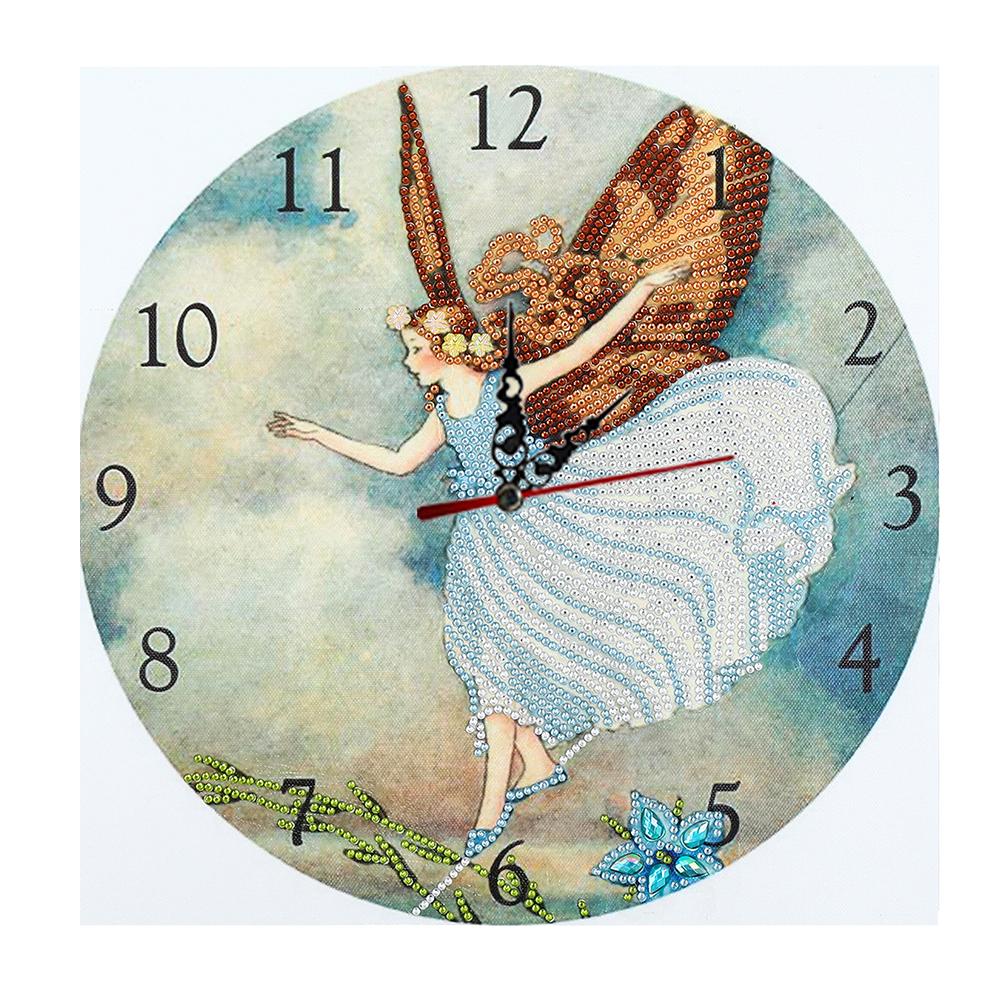 

5D Part Drill Special Shaped Rhinestone Painting Kit DIY Mosaic Diamond Animal Flower Clock for Home Room Decor