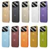 Applicable To iPhone17ProMax Mobile Phone Case, Thin Ring, High Light, Magnetic Attraction, Large Window, Apple 15PC Metallic Paint Protection