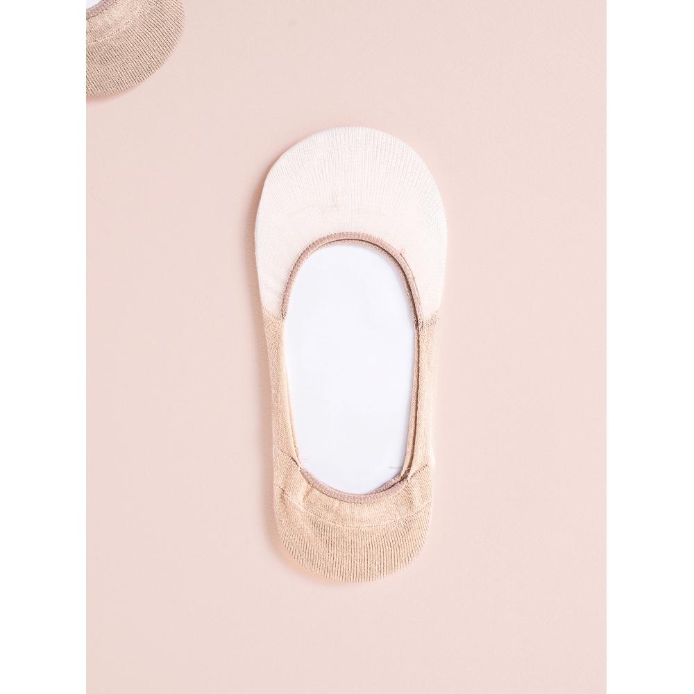 Daiso Meia Falsa Transparente Feminina Cor da Pele