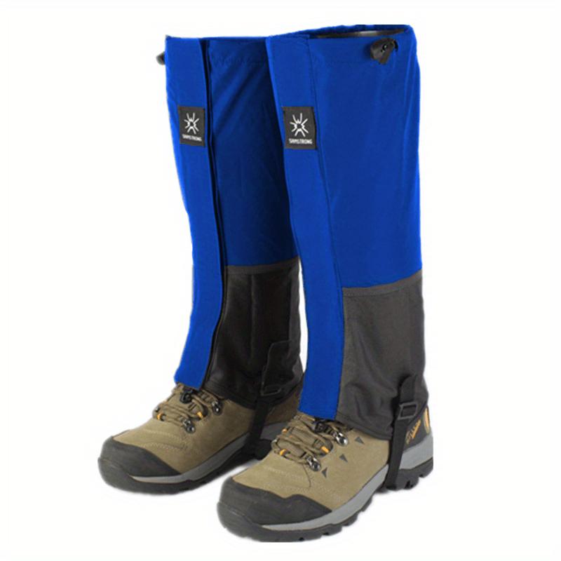A Pair/2 Brand Professional Leg Gaiters, Unisex Outdoor Skiing Snowshoes for Desert Hiking, Snowproof and Sandproof