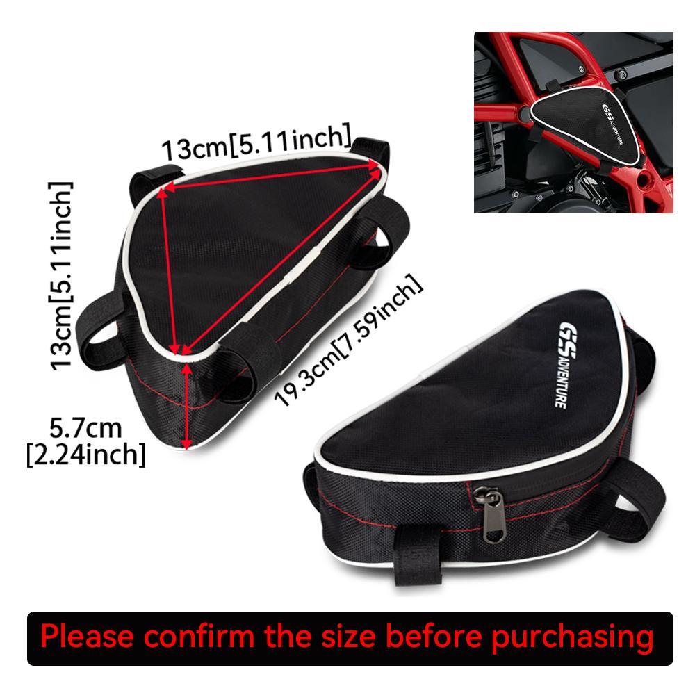 Motorcycle Waterproof BAG For BMW R1200GS LC Adventure R 1200 GS ADV 2013 - 2025 Frame Crash Bars Bag Repair Tool Placement Bag