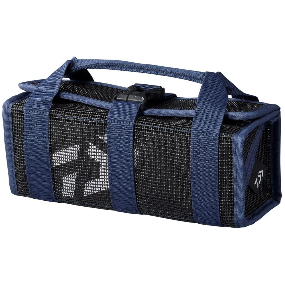 Daiwa Jig Mesh Bag M(B) Blue Lightweight Durable Fishing Gear Storage Bag