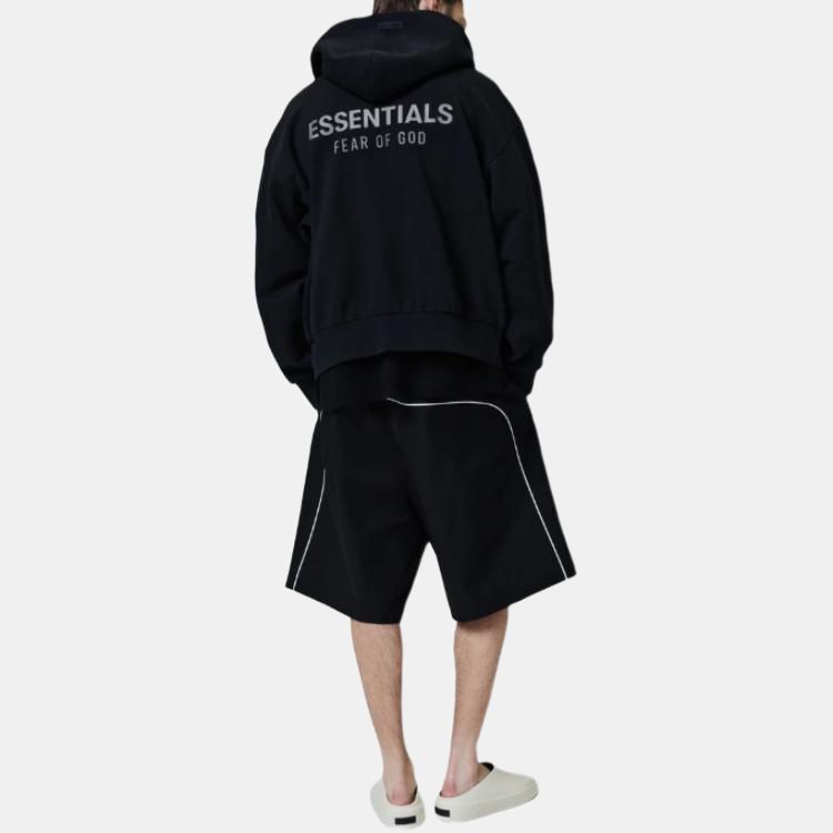 Fear of God Essentials Classic Fleece Zip-up Hoodie 192SP254780F