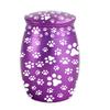 Paw Print Pet Urn Seal Pet Commemorative Box Memorial Gift Mini Pet Ashes Box  Memorial
