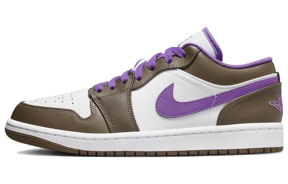 Jordan 1 Low Purple Mocha 553558-215 43