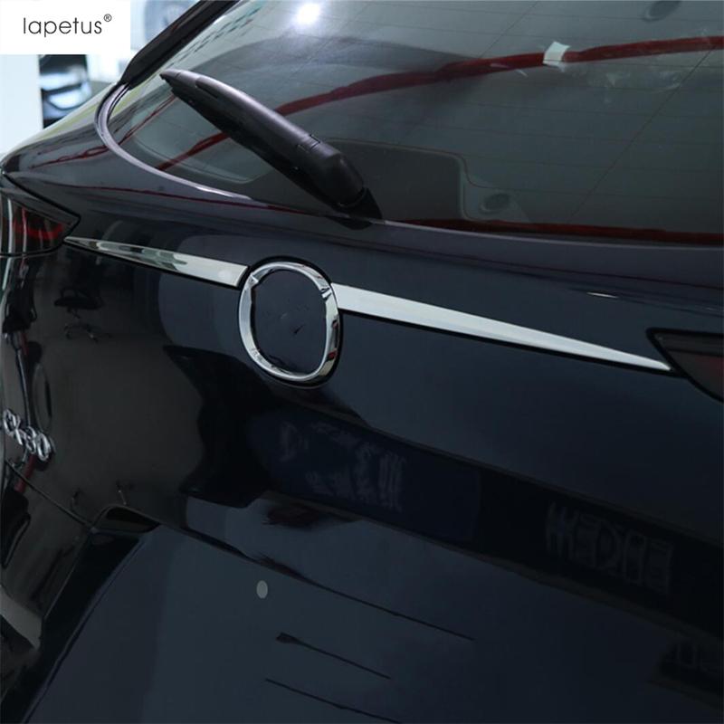 Car Exterior Rear Trunk Tailgate Door Lid Decor Strip Cover Trim For Mazda CX-30  - 2025 ABS / Stainless Steel Accessories