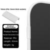 Fit for 16mm Pickleball Paddle Edge Protector Weighted Blocks Shock Absorption Edge Protector Clips Decorative Colorful