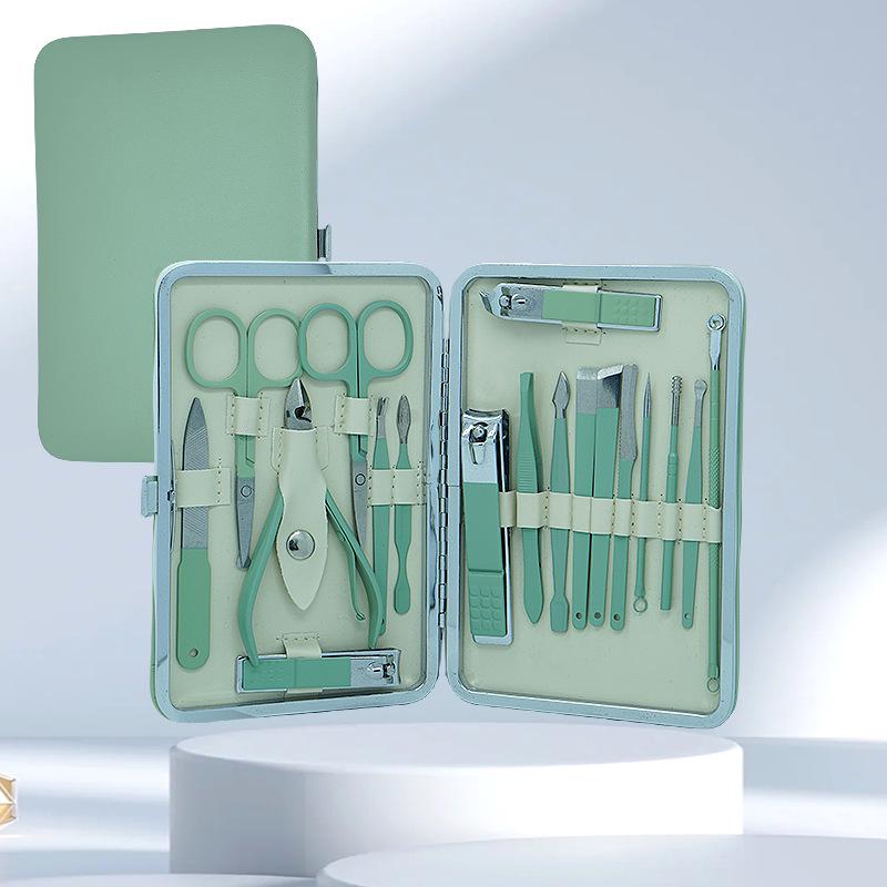 Portable Nail Clipper & Tweezers Manicure Set with Logo Printing