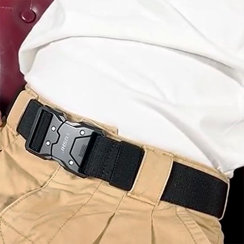 Men's Tactical Belt Army Outdoor Hunting Tactical Military Canvas Multi Function Combat Survival High Quality Marine Corps Nylon