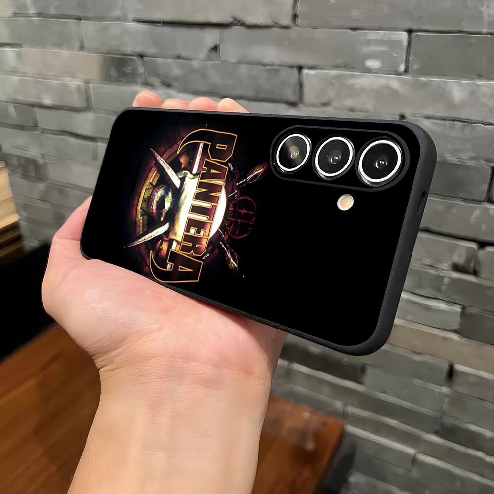 Music Pantera Band Phone Case For Samsung S26 S25 Plus S20 S20 Plus S22 Ultra S23 FE S21 Plus S21 Ultra Soft Cover