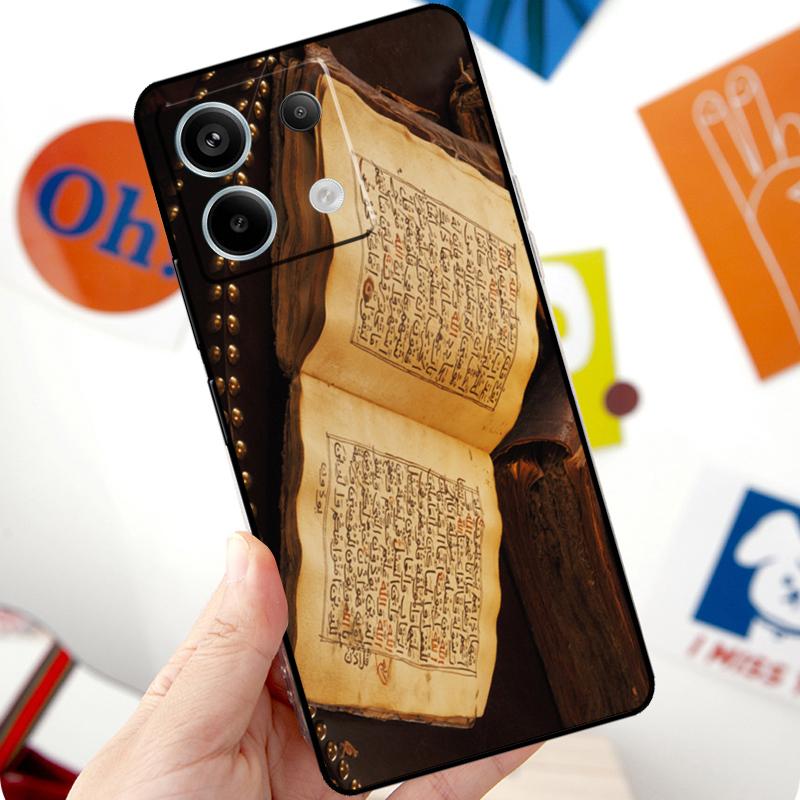 Arabic Quran Islamic Quotes Muslim Funda For Xiaomi Redmi Note 14 13 10 11 12 Pro 11S 12S Case For Redmi 15 14C 10C 12C 13C 15C