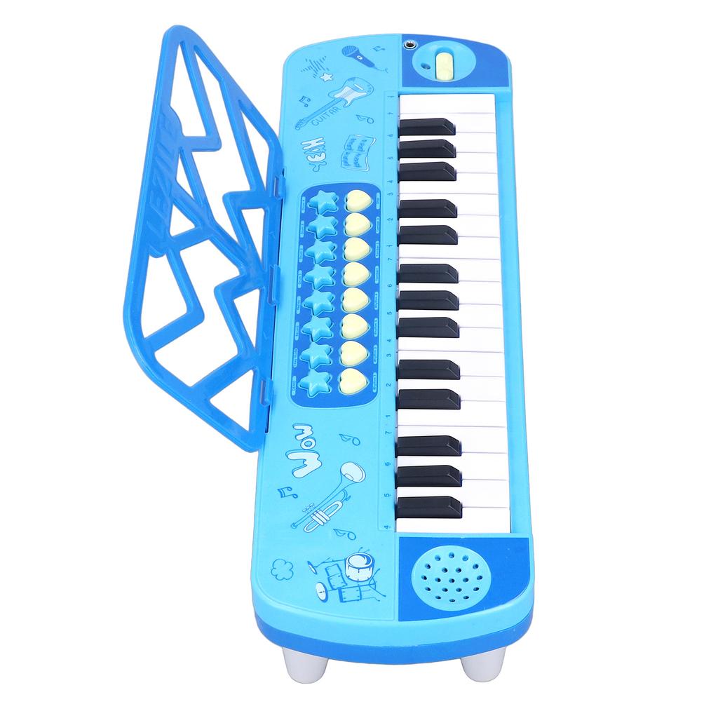 Electronic Keyboard Piano Toy Mini 37 Keys Keyboard Piano Musical Toy with Microphone for Baby
