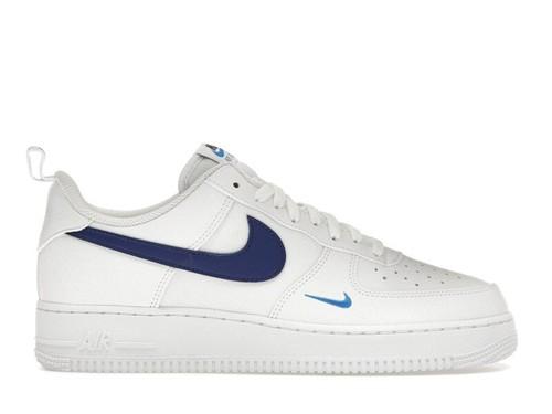

Nike Air Force 1 07 White Deep Royal Blue - HF3836-100 EU 45 белый