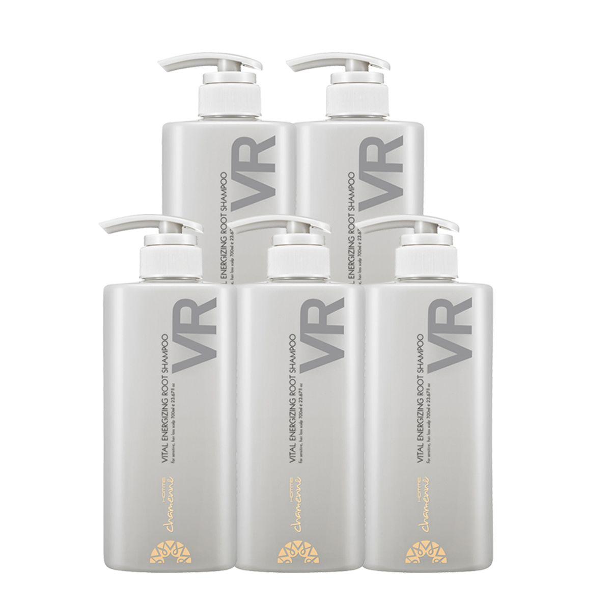 Shamenne VR Shampoo 700ml x 5 (Hypoallergenic menthol ingredient)