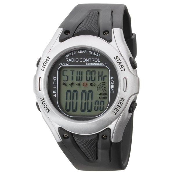 CREPHA TE-D190 Men's Quartz Digital Wrist Watch TE-D190-BK TE-D190-SV Gift Casual Business Sports Student