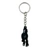 6/12Pcs Cute Pony Keychain Cartoon Racing Horse Pvc Keyring Bag Pendant Key Hanging Decoration New Year Gifts