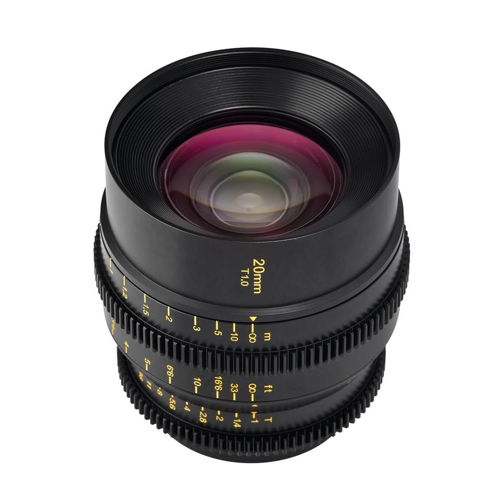 Zhongyi Optics SPEEDMASTER CINEMA 20mm S35 Nikon Z Mount Super 35mm Cinema Prime Lens T1.0 APS-C Lens,