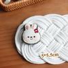 Korean Floral Rabbit & Cartoon Animal Hair Clip for Kids' Clothing Accessories