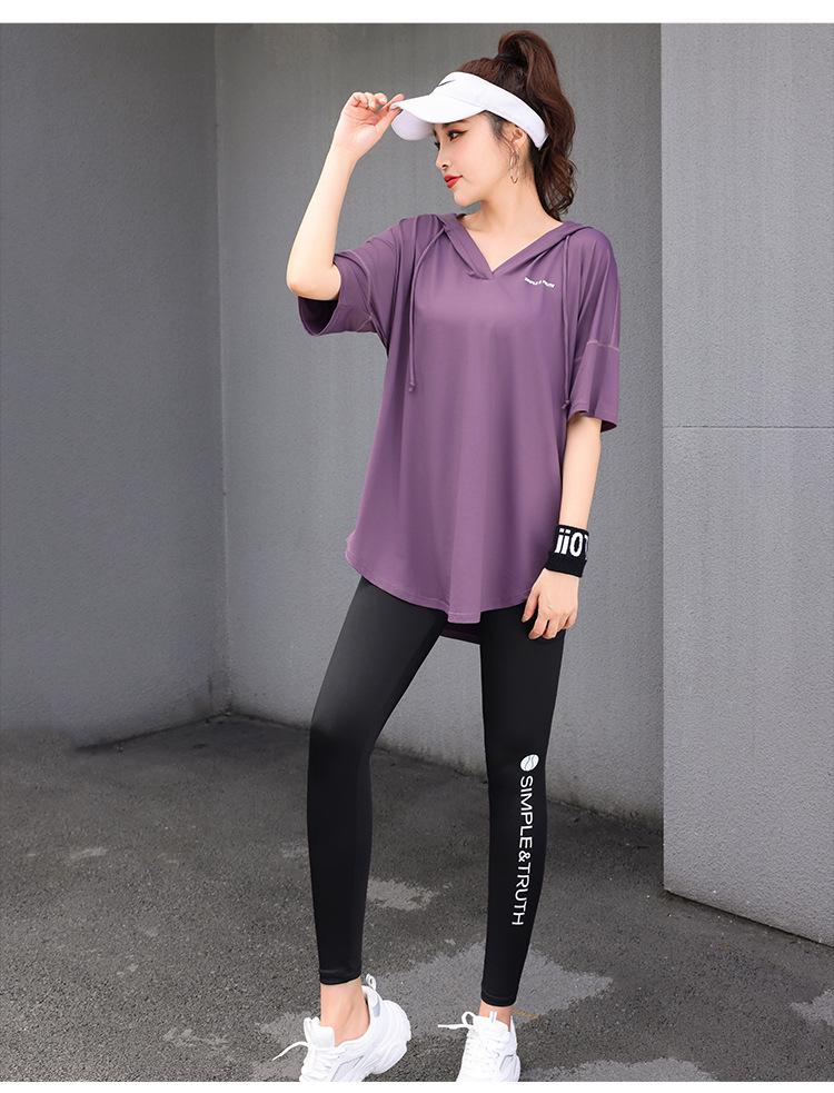 2024 Plus Size Yoga & Running Fitness Set - Tummy Control, Slim Fit