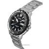 Casio Standard Analog Stainless Steel Black Dial Quartz MTD-125D-1A3V 100M Men's Watch
