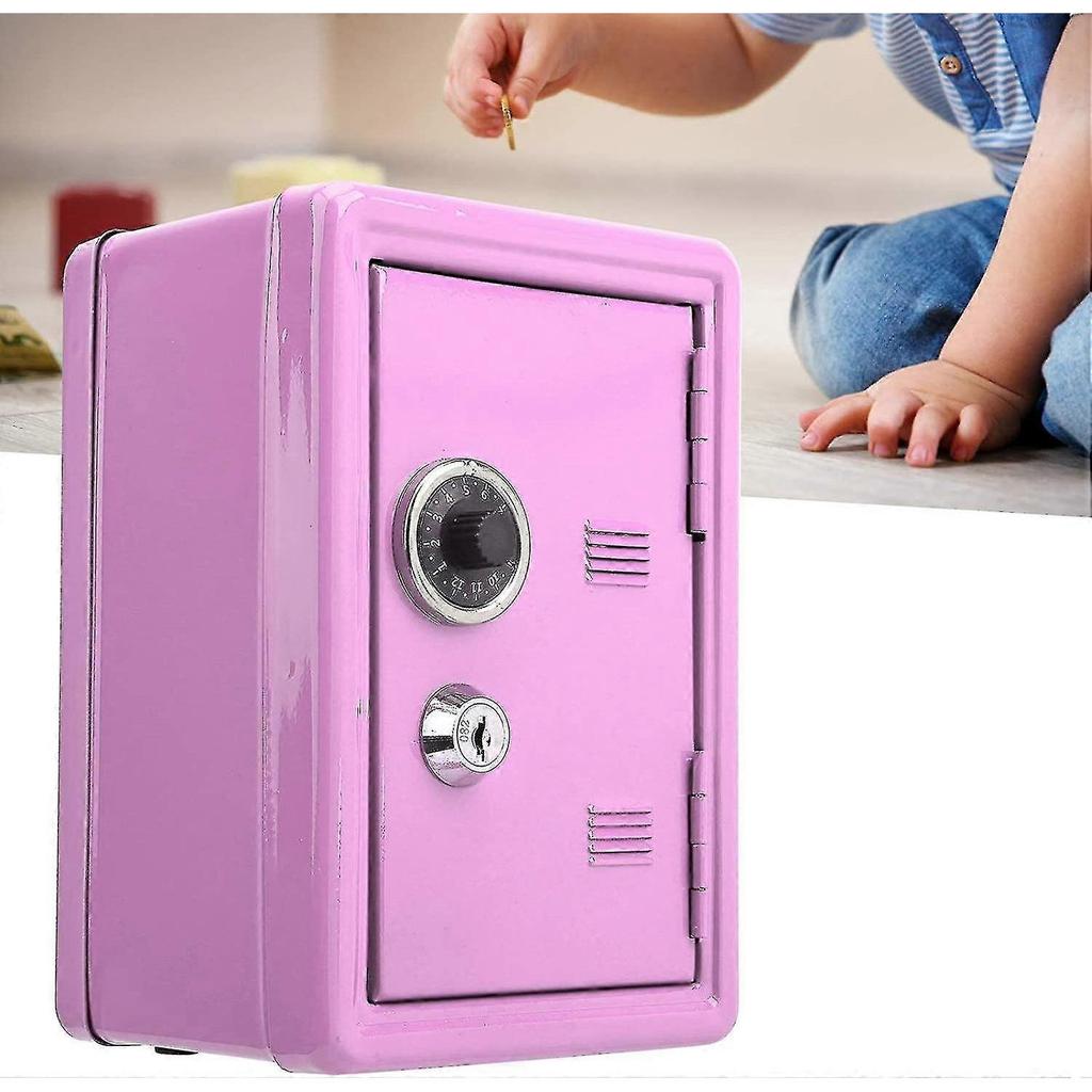 Piggy Bank, Lockable Piggy Bank For Kids, Cash Piggy Bank, Metal Piggy Bank For Kids Adult Boy Girl As Christmas Gift