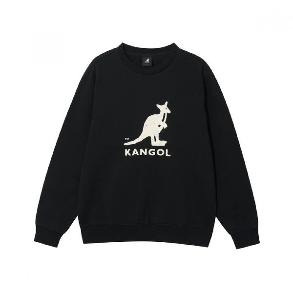 Kangol Big Logo Semi Oversized Sweatshirt Black 1782 6100₽
