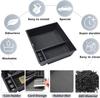 Für 2025 Toyota 4Runner Mittelkonsole Organizer Ablage Armlehne Aufbewahrungsbox Innenraum Autozubehör Sekundäre Auto ABS Aufbewahrungsbox