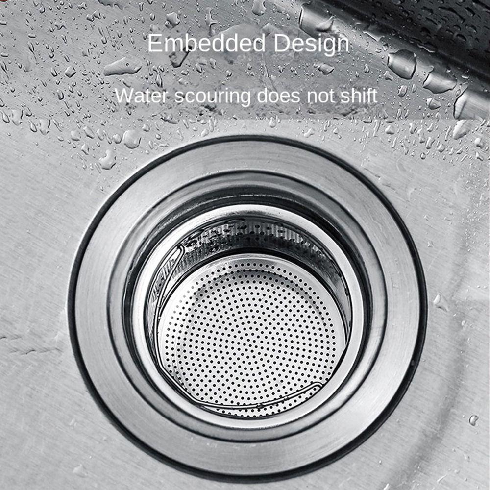 No Clogging Sink Drain Colander Stainless Drain Filter Practical Sinks Organizer  Kitchen Gadgets
