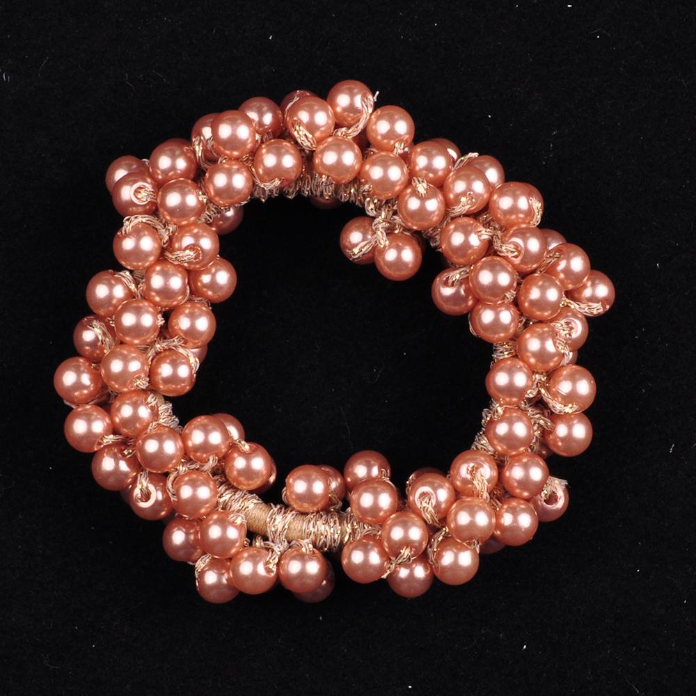 New Girls Imitation Pearl Elastic Hair Rubber Bands Bracelet Ponytail Holder Hair Ties Bands Rope Fashion Women Hair Accessories