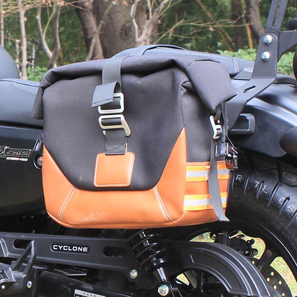 Zongshen Cyclone RA250 Crash Bar, Gear Lever, Backrest Rack, and Side Bag Modification Parts