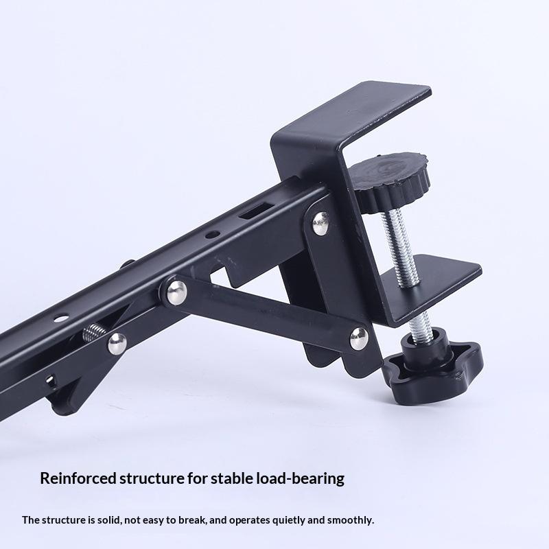 1Pcs L-Shaped Desktop Bracket Heavy-Duty Punch-Free Space-Saving Desktop Extension Plate Rack Hardware Accessories