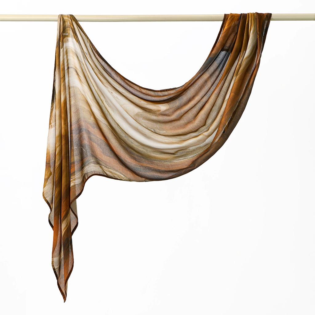 New Printing Rayon Hijab Scarf For Woman Muslim Hijabs Malaysia Long Wraps Shawl Islam Turban Headscarf Ramadan