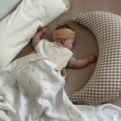 Helpful Baby Throw Pillow Soothing Effect Versatile Lovely Child Popular Baby Bumper Pillow for Bedroom