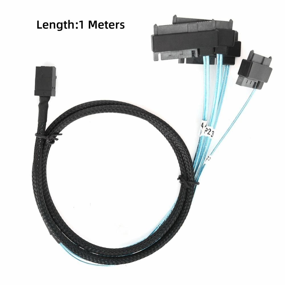 6Gbps SFF-8643 auf 29pin SFF-8482 Kabel Hohe Geschwindigkeit” Festplattenkabel Adapterkabel Interner Server