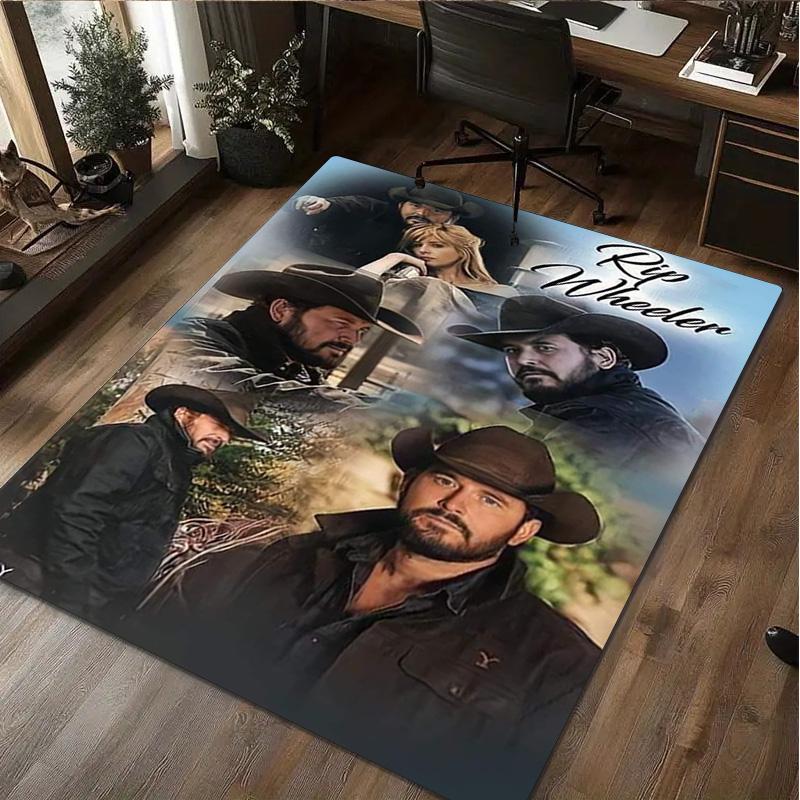 Dutton Ranch Carpet Office Decorative Carpet For Living Room Bedroom Door Mat Floor Rug Computer Chair Area Rug perfect holiday gift
