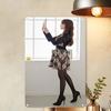 Fashion Girl Bedding Art Wall Decor D Flat Plaque for Living Room Bedroom Kitchen Gift for Women