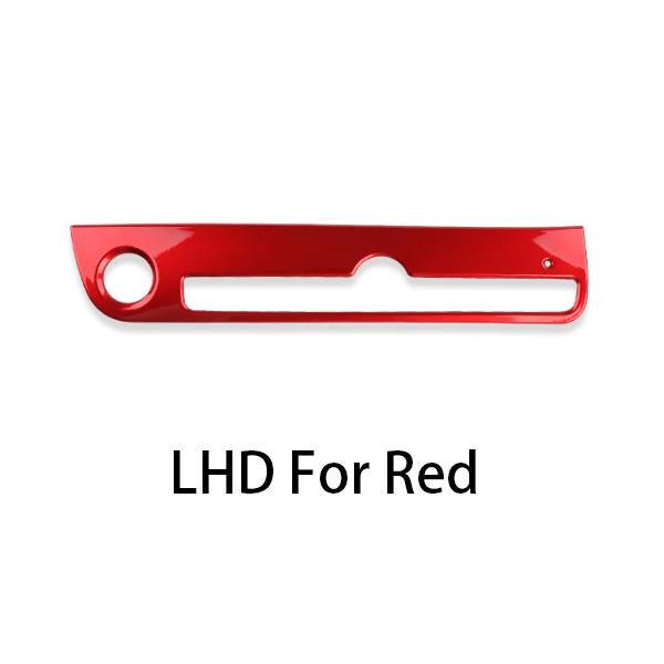 LHD/RHD For Hyundai Elantra CN7/CN7 N Car Tuning Carbon Fiber One Click Start Frame Cover Trim Accessories