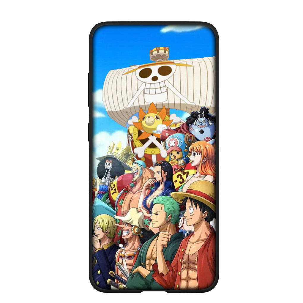 Phone Case for Samsung Galaxy S25 S23 S24 Ultra FE Plus A05 A06 A15 A16 A36 A37 A35 A34 A54 A52 A55 A56 A57 A25 A26 A53 A17 Luffy One Piece Ace Cover