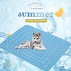 Pet Cooling Ice Silk Mat: Breathable, Non-slip, Bite-proof Dog Bed for Summer
