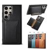 Denior Samsung S25Ultra Magnetic Card Case Leather Case S24Plus Card Holder S23FE