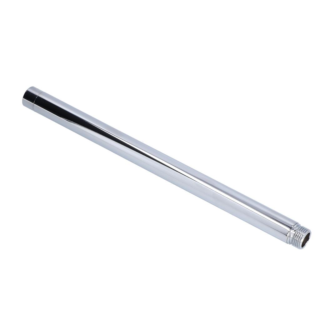 30cm/12in Shower Arm G1/2in Stainless Steel Shower Arm with Polished Chrome Finish Easy To Install