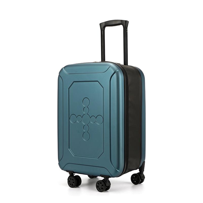 Lightweight Foldable Suitcase with Universal Wheels for Business Travel