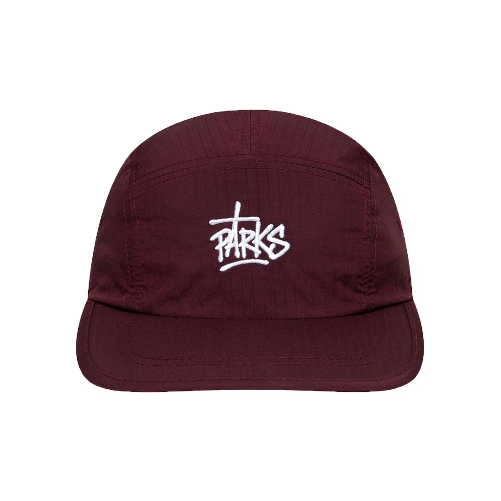 Pagseu Hiker Embroidered Camp Cap Wine