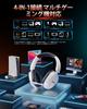 NUBWO HG04 Wireless Gaming Headset for PS5 Connection Wireless Headset with 20ms Surround Sound for FPS Compatible with and PS5 [2.4G