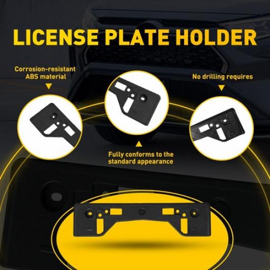 For Toyota RAV4 -2024 Front License Plate Frame Holder Bracket TO1068154 EXV